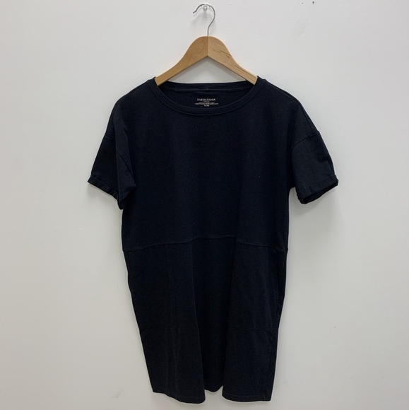 Eileen Fisher Jersey Shirt Dress with Pockets - Picture 2 of 8